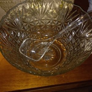 Vintage Anchor Hocking Arlington 26 Piece  Punch Set